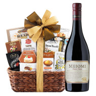Meiomi Pinot Noir Wine and Bon Appetit Gourmet Gift Basket