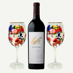Overture Napa Valley Red Wine With Glass Set Overture Napa Valley Red Wine With Glass Set