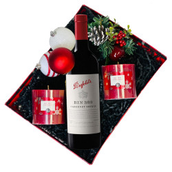 Penfolds Bin 389 Christmas Wine Gift Basket Penfolds Bin 389 Christmas Wine Gift Basket