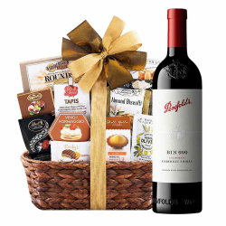 Penfolds Bin 600 Cabernet Shiraz And Bon Appetit Gift Basket Penfolds Bin 600 Cabernet Shiraz And Bon Appetit Gift Basket