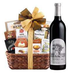 Silver Oak Alexander Valley Wine Gift Basket Silver Oak Alexander Valley Wine Gift Basket