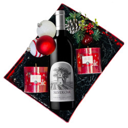 Silver Oak Alexander Valley Wine And Christmas Gift Basket Silver Oak Alexander Valley Wine And Christmas Gift Basket
