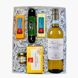 Zenato Pinot Grigio Delle Venezie Wine and Cheese Gift Box Zenato Pinot Grigio Delle Venezie Wine and Cheese Gift Box