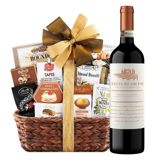 Tenuta di Arceno Chianti Classico Italian Red Wine Basket Tenuta di Arceno Chianti Classico Italian Red Wine Basket