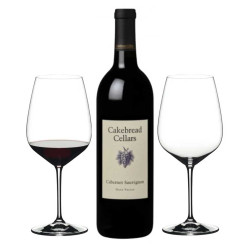 Cakebread Cellars Napa Valley Cabernet Sauvignon & Riedel Wine Glass Set Cakebread Cellars Napa Valley Cabernet Sauvignon & Riedel Wine Glass Set