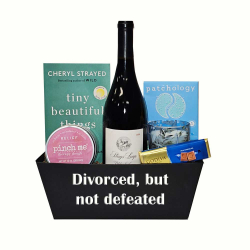 Divorce Wine Gift Basket Divorce Wine Gift Basket