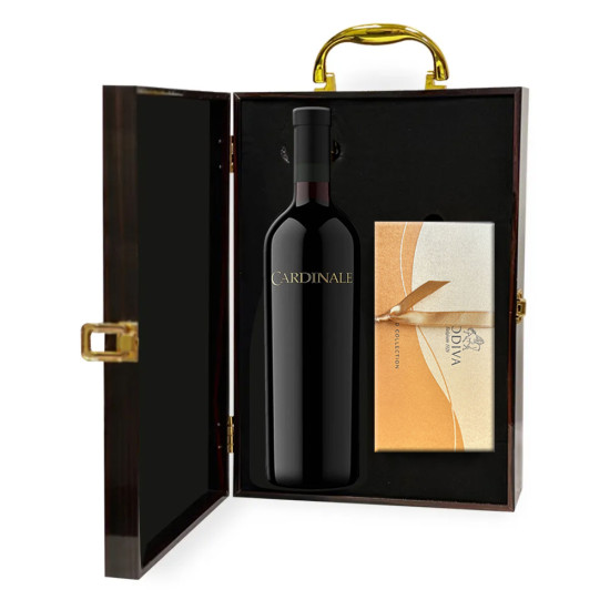 Cardinale Napa Valley Wine & Godiva 8pc Chocolate Box Cardinale Napa Valley Wine & Godiva 8pc Chocolate Box