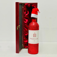 Christmas Special Hand Painted Le Pauillac de Chateau Latour Wine with Box Christmas Special Hand Painted Le Pauillac de Chateau Latour Wine with Box