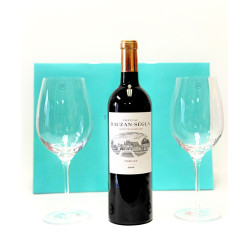 Chateau Rauzan Segla And Tiffany Wine Glass Set