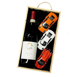 Arnaldo Rivera Italian Wine & Mini Lamborghini Cars Gift Set Arnaldo Rivera Italian Wine & Mini Lamborghini Cars Gift Set