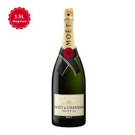 Moet and Chandon Imperial Brut Magnum Champagne (1.5 Liter)