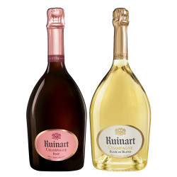 Ruinart Champagne Gift Set (Rose & Blanc de Blancs) Ruinart Champagne Gift Set (Rose & Blanc de Blancs)