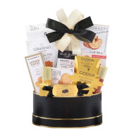 Godiva Black & Gold Celebration Gift Basket Godiva Black & Gold Celebration Gift Basket