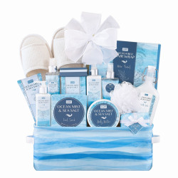 Lavender Vanilla Spa Gift Basket