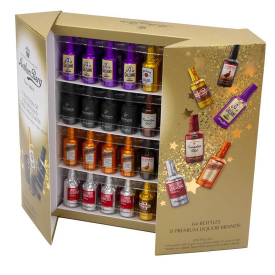 Anthon Berg Liquor Filled Chocolate Bottles 64-Piece Box Anthon Berg Liquor Filled Chocolate Bottles 64-Piece Box