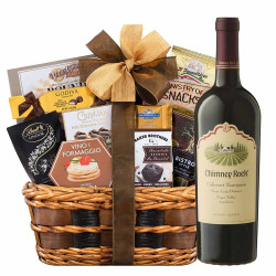 Chimney Rock Cabernet Sauvignon Wine & Bon Appétit Gourmet Gift Basket Chimney Rock Cabernet Sauvignon Wine & Bon Appétit Gourmet Gift Basket