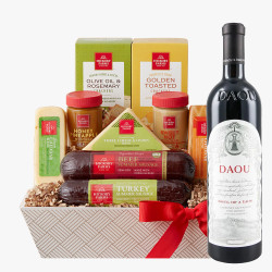 DAOU Soul of a Lion Wine & Gourmet Cheese Gift Basket DAOU Soul of a Lion Wine & Gourmet Cheese Gift Basket