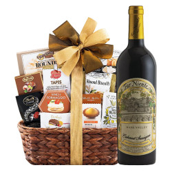 Far Niente Napa Valley Wine and Bon Appetit Gourmet Gift Basket Far Niente Napa Valley Wine and Bon Appetit Gourmet Gift Basket