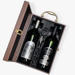 Silver Oak (Napa Valley & Alexander Valley) Cabernet Sauvignon Wine Wooden Gift Box Silver Oak (Napa Valley & Alexander Valley) Cabernet Sauvignon Wine Wooden Gift Box