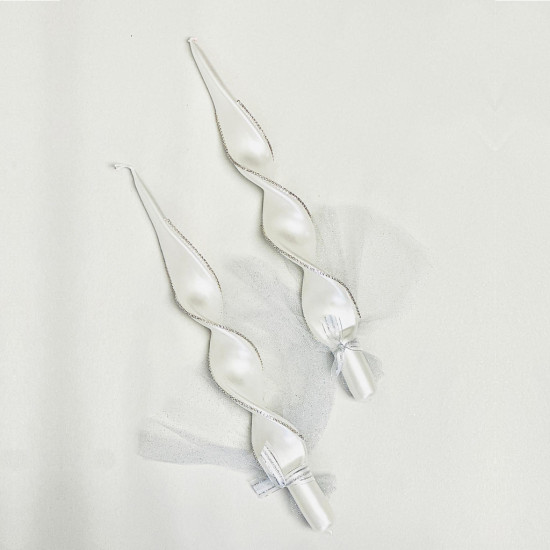 White Sparkling Candles White Sparkling Candles