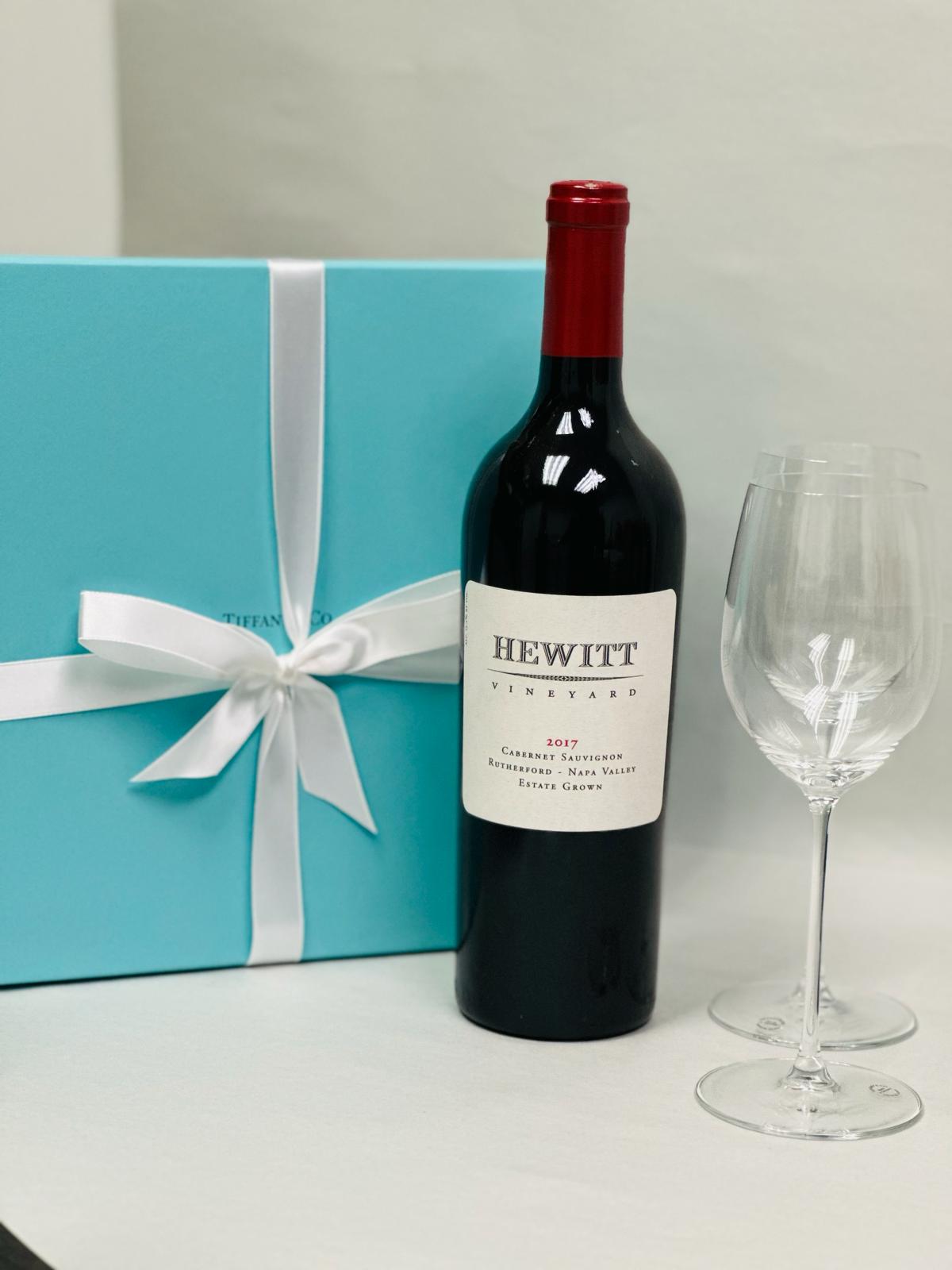 Hewitt Cabernet Sauvignon And Tiffany Wine Glasses Set