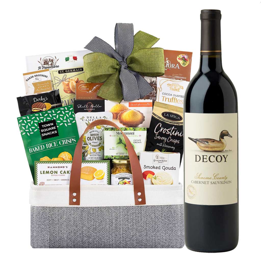 Decoy Cabernet Sauvignon Wine Gift Basket
